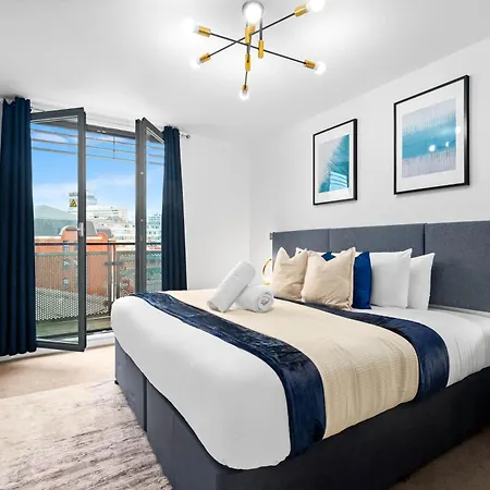 Apartment Chic Centre - China Town - Balcony - Parking - Wifi - Netflix - 43a Birmingham